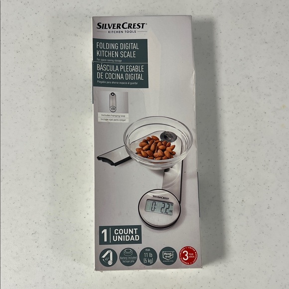 Folding Digital Kitchen Scale - Picture 1 of 2